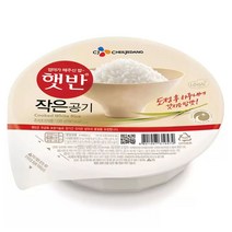 햇반 쌀밥 작은공기 130g 즉석밥, 6개