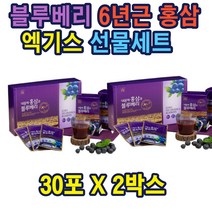 홍삼 블루베리 엑기스 선물세트 명절 생일 기념일 홍삼6년근 블루베리 농축액 사과 배 농축과즙액 함유 슈퍼푸드 블루베리 6년근 홍삼 추출물 생일 명절 선물 홈쇼핑 추천상품