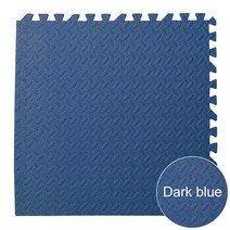다용도 헬스장 층간소음 매트 12p 1set 1.2cm/2.5cm 2PCS 요가 보호 매트 체조 운동 EVA 바닥 체육관 홈 피, 01 Dark blue_02 30X30X2.5 CM
