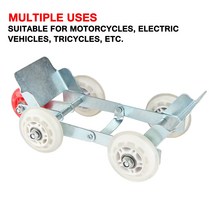 자전거트레일러 중장비 전기 자전거 오토바이 세발 비상 타이어 부스터 트레일러 BMW C400GT 혼다 ADV150, 한개옵션0