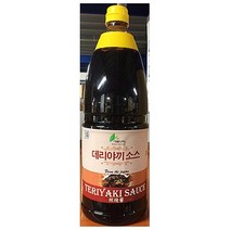 데리야끼소스 바베큐 떡갈비 장어구이 양념소스, 1개