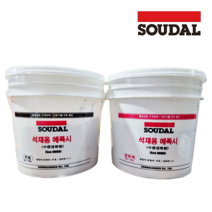 수달 석재용 에폭시 접착제 돌본드 대리석 타일 8kg, 1개