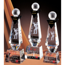 크리스탈 트로피 GM0455 골프대회 상패 싱글패 우승패, GM0455 중