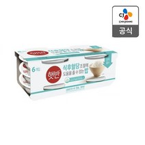 햇반 식후혈당조절도움밥 210gx6입, 6입, 210g