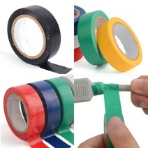 마켓프리 전기테이프 공장라인테이프 정전기방지테이프 안전테이프 바닥테이프 안전라인테이프 제전테이프 현장라인테이프 동선테이프 경계테이프, 흰색