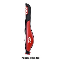 바다낚시 보조 DAIWA 130cm 낚시 가방 125cm 낚싯대 가방 방수 채비 가방, 냄비 배꼽 - 레드
