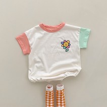 (당일출고)여름 베이비 롤리 베베슈트 돌전 돌후 신생아옷 둥이룩
