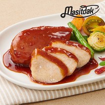 [랭킹닭컴] 맛있닭 소스 통 닭가슴살 7종 18팩 구성, 03_매콤바베큐 18팩