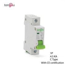 전기판넬전기세 1a 6a 10a 16a 25a 32a 40a 63a mcb 소형 차단기 4 5ka c 유형 ac 스위치 110v230v400v CE 인증서 포함 tomg3 63, 1, 20a
