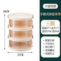 3단 4단 5단 찜기 찜통 음식 요리 반찬 데우기 간편찜기 찐만두 새우 찜요리, 블루핸들커버1개+베이스3개[두꺼움더하기]