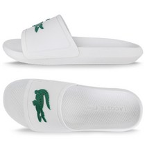 라코스테 LACOSTE 여성 크로코 슬라이드 슬리퍼 737CFA0005082