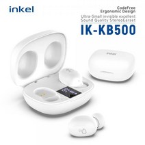 인켈 IK-KB500 코드프리 블루투스 이어폰 5.0 화이트