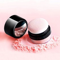 흑채 볼터치 가루 파우더 케이스 노세범 공병 루스 폰즈 소분 용기, 본품1개+리필퍼프추가2개, 1세트, 8g