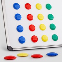 48p 2cm 컬러 원형 업무용 학원용 심플 자석 메뉴판 카페 강의용 입간판 학교 수업준비 회의실 화이트보드
