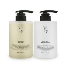 베르뷔 곤약 스크럽 바디워시 500ml & 바디트리트먼트 500ml 1세트