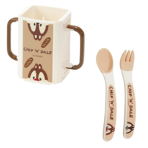 자기주도 이유식 스푼 포크 세트 아기 이유식 수저 디즈니, [할인이벤트]스푼 세트 우유홀더, 칩 앤 데일