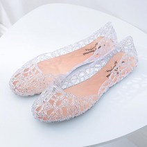 젤리 슈즈 워터파크 슬리퍼 여름 장마 아쿠아 신발 여성 여자 샌들 명품