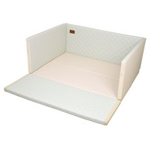 퀼팅범퍼침대 스몰 민트