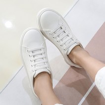 제이슈 소가죽 플립 스트링 스니커즈 3cm