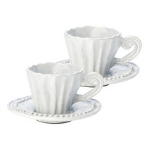 VBC 까사 인칸토 에스프레소 컵/소서_스트라이프 2P, 인칸토 에스프레소 컵 & 소서 _ 스트라이프 2P