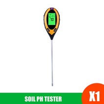 수질 측정 테스터기 토양 pH 측정기 PH 수분 온도 햇빛 강도 산도 4 in 1, 1.4in1 - 1pc