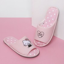 헬로키티 럭키 거실화, 선택완료, 핑크