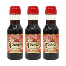 홍일식품 홍게맛장 소스 소용량 1인가구 홍게조미료, 200ml, 3개