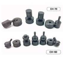타공 1Pcs 유압 펀칭 라운드 CH60 CH70 기계 철강 PlateIron SheetCopper Busbar 구멍 펀치 다이, CH-60 dia.15.5mm