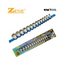 제스트 논슬립 복스세트 Z-NS12R 14P 1/2인치 Z-NS38R 14P 3/8인치 레일형 복스알