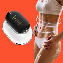 고주파 바디 마사지기 초음파 온열 LED 전신사용 셀룰라이트제거, 1세트, 화이트