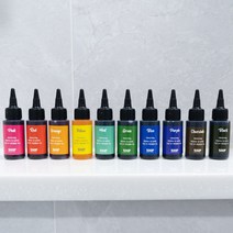 SOOP 40g 입욕제색소 화장품색소 수용성색소 mp비누색소 배쓰밤컬러 버블바색소 향수색소, 주황