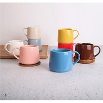 카페 스타 머그컵 커피잔 머그잔 블루보틀st 8color, 대, 베이지