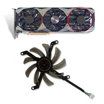 Cavabien 85mm T129215SU 0.50A GTX/1080Ti 쿨러 팬 교체 PNY Manli GeForce GTX 1080 Ti 11GB XLR8 게이밍 OC 그래픽, Graphics Fan-C