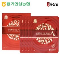 뷰티케어 진생 마스크팩 25gx5 풍기인삼농협