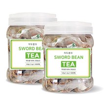 국내산 작두콩차 삼각티백 100티백, 120g, 2통