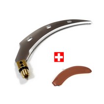 SUNFC 스텐레스 톱날 수초낫 (고급케이스증정) 수초낫 수초 제거기 톱날 낚시공구 수초낫 수초 칼 제거용 제거용품 제거기 제거낫