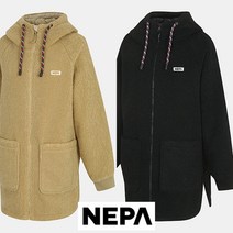 네파 22FW 지금은 뽀글이시대 여성 C-TR 플리스 라글란 자켓 7I86160