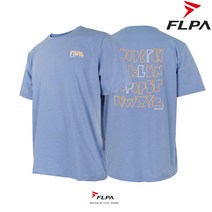 플라이파워 플파 We FLPA 아이스 스포츠 배드민턴 티셔츠 퍼플 블루 FP-TS22106P-BL 요넥스 테크니스트