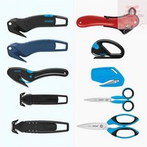 안전가위 커터칼 나이프 마토 martor 산업용 SECUMAX 랩핑칼 모음 안전, NO. 363001