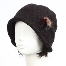 알앤에프 여성 겨울 모자 니트 비니 베레모 중년 항암 ALPA