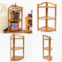 원목코너선반 거실코너선반 우드선반 나무선반