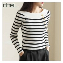 드넬 드넬 골드버튼단니트DWK24065A