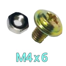 다스마트 와샤머리볼트 m4 x 6mm너트세트
