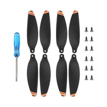 DJI 매빅 미니 2 쌍용 저소음 프로펠러 소품 주황색 줄무늬 예비 부품 경량 액세서리 1/2/4, [02] B