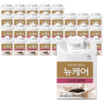 뉴케어 고소한 검은깨 200ml 30팩 단백질보충 영양 보충, 30개