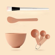 코엔라이프 1+1 셀프 얼굴팩 마스크팩 도구세트, 베이지 1+1