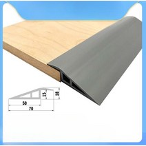 문턱 로봇청소기 경사 받침대 넘기 경사대 슬로프 청소기 몰딩 방지턱 도어 등반 문지방, 19 회색(1.5cm), 30개