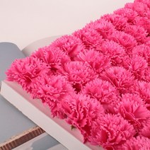 카네이션 비누꽃 박스 도매, #07_핫핑크