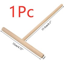 크레페기계 메이커 가정용 원형 밀전병 다용도 3Pcs 나무 크레페 제조 업체 팬케이크 타자 스프레더 스틱, 01 1pcs