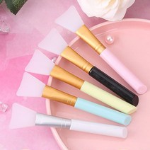 PM 실리콘 마사지 팩브러쉬 팩붓 브러시 5p, 핑크